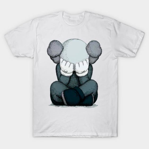 Kaws Sad - Kaws Art - T-Shirt | TeePublic